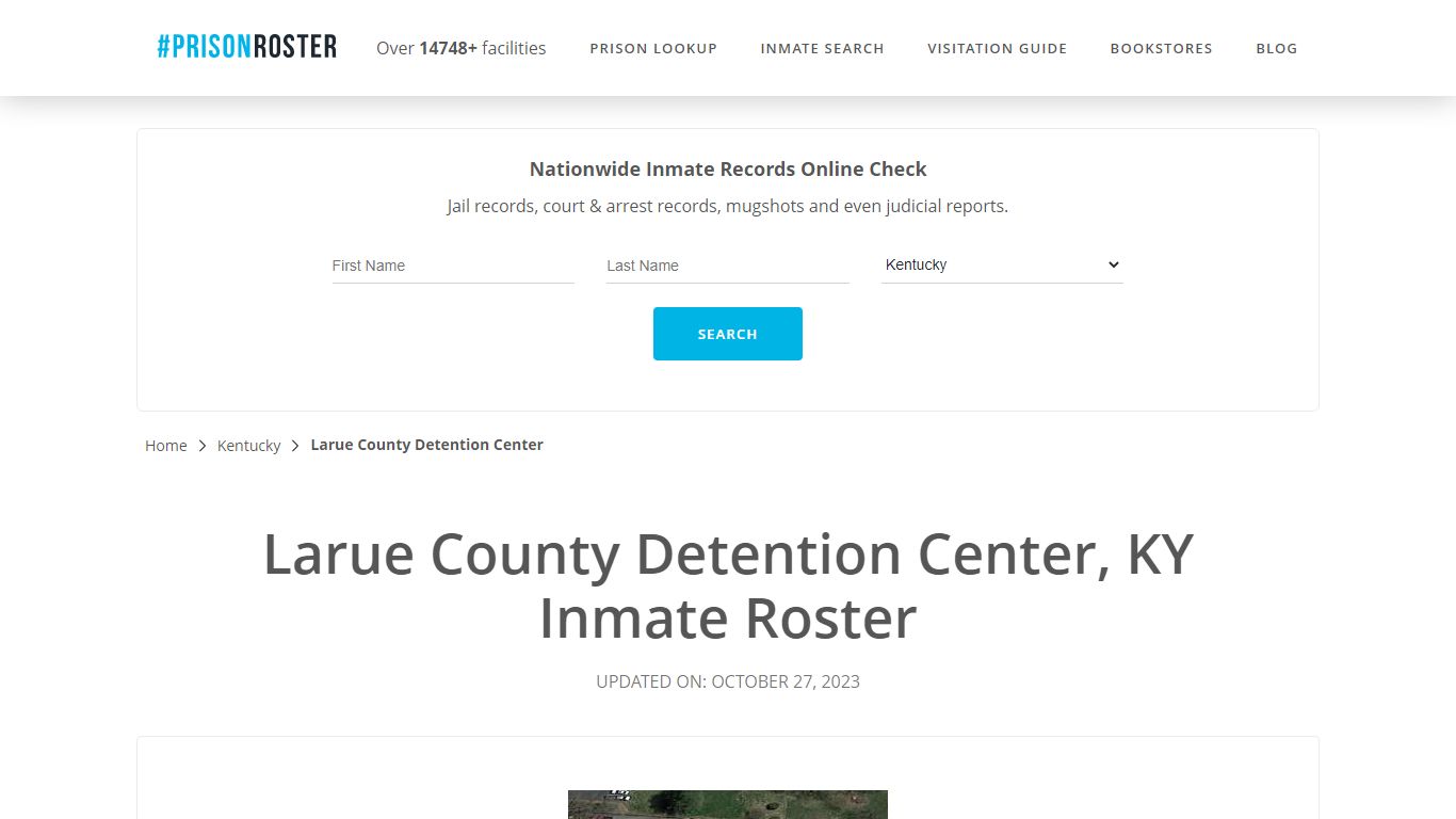 Larue County Detention Center, KY Inmate Roster - Prisonroster
